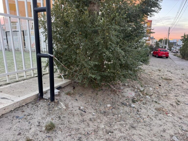 Vehículo baleado en doble homicidio en Comodoro Rivadavia