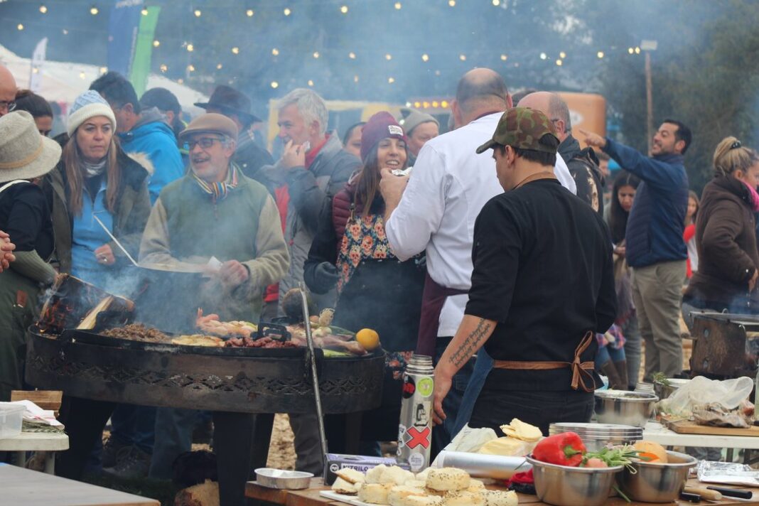 Chefs participantes en la Fiesta del Chef Patagónico en Villa Pehuenia Moquehue