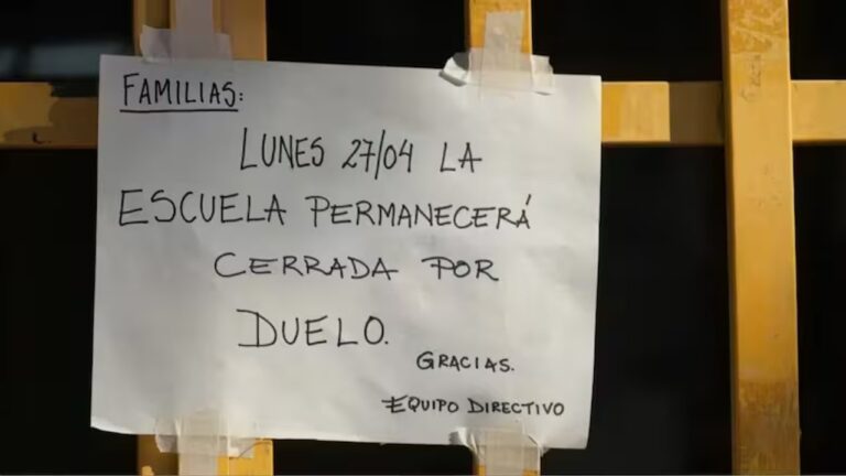 Jazmín Miqueo Cuello Luna, niña de 6 años fallecida por accidente escolar en Rosario