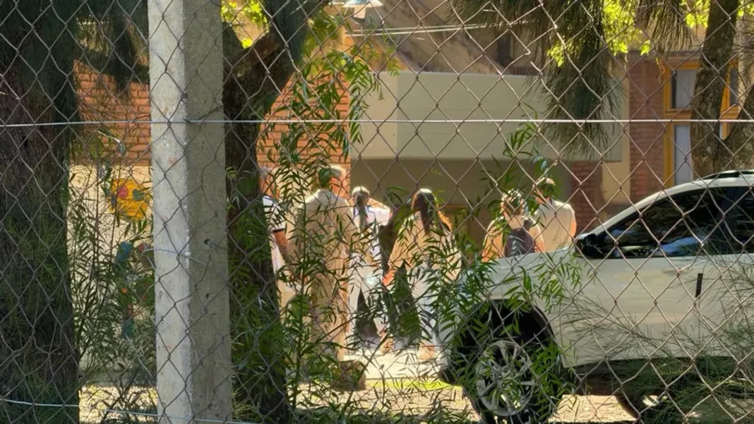 Vista exterior de la Escuela N.º 40 Mariano Moreno en San Cristóbal, Santa Fe