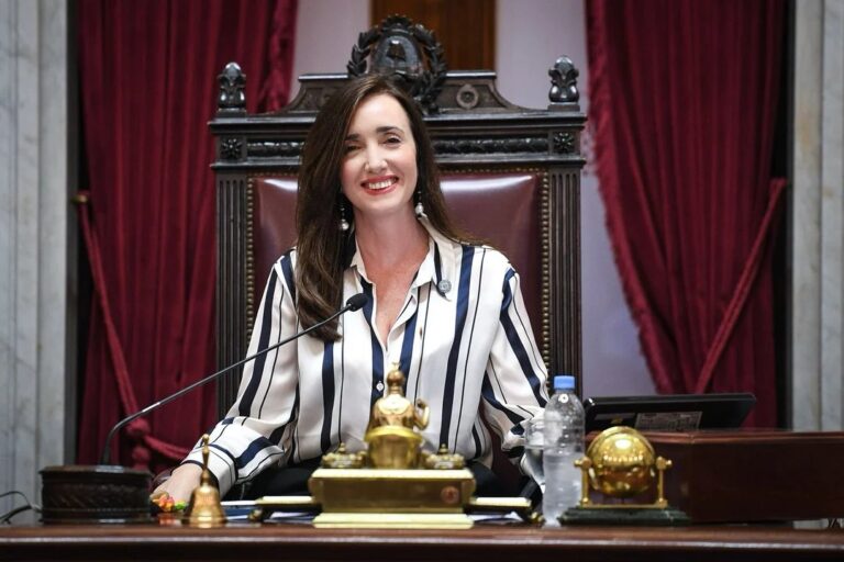 Victoria Villarruel en acto oficial