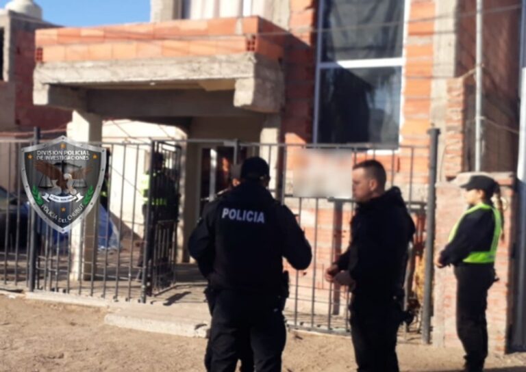 Allanamiento policial en vivienda de Playa Unión, Chubut