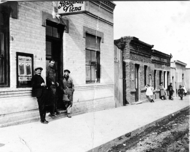 Galpón de Pietrobelli y comercios históricos en Comodoro Rivadavia