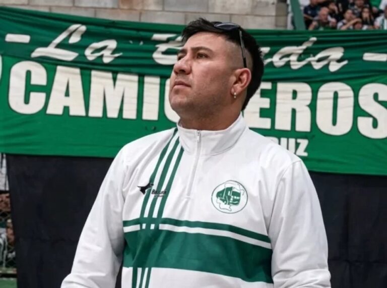 Retrato de Ángel Chapa Medina, dirigente sindical de Camioneros en Santa Cruz