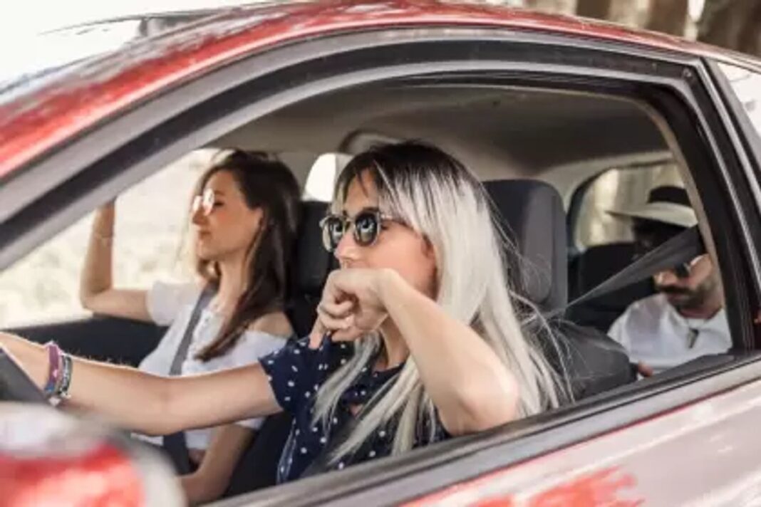 Captura de pantalla de la aplicación BlaBlaCar en un teléfono móvil