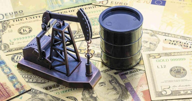 Gráfico de producción de petróleo en Neuquén