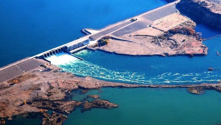 Represa La Barrancosa en Santa Cruz