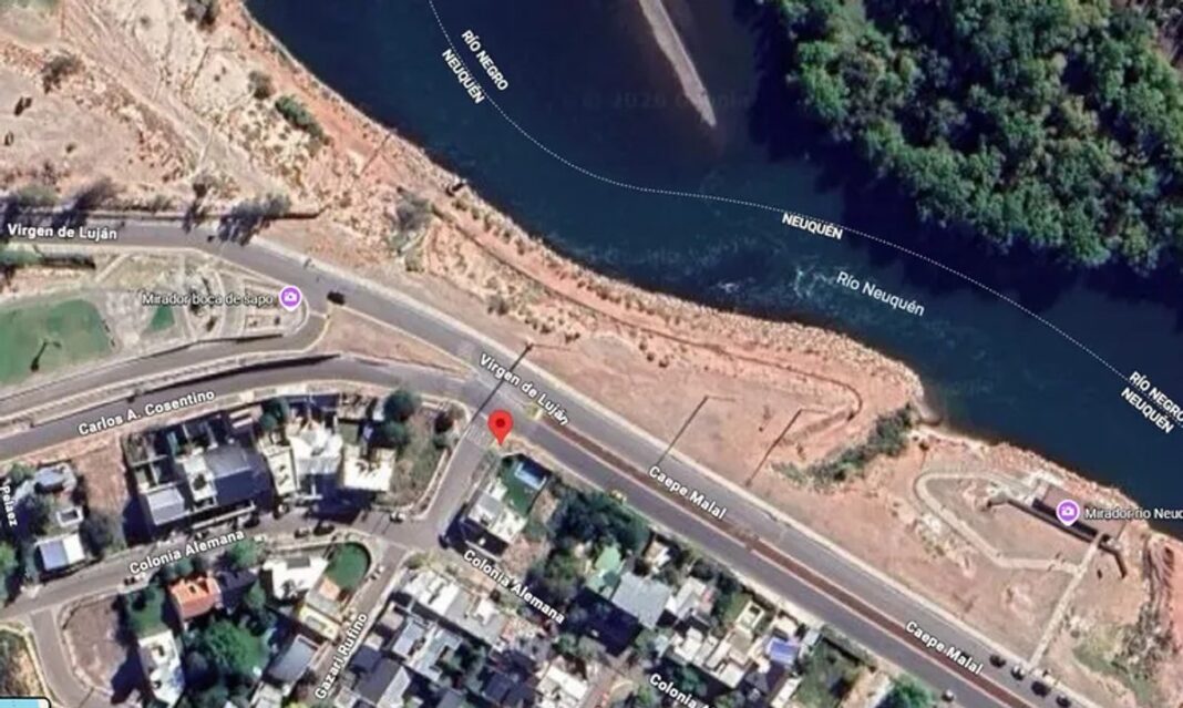 Operativo de búsqueda en el río Neuquén