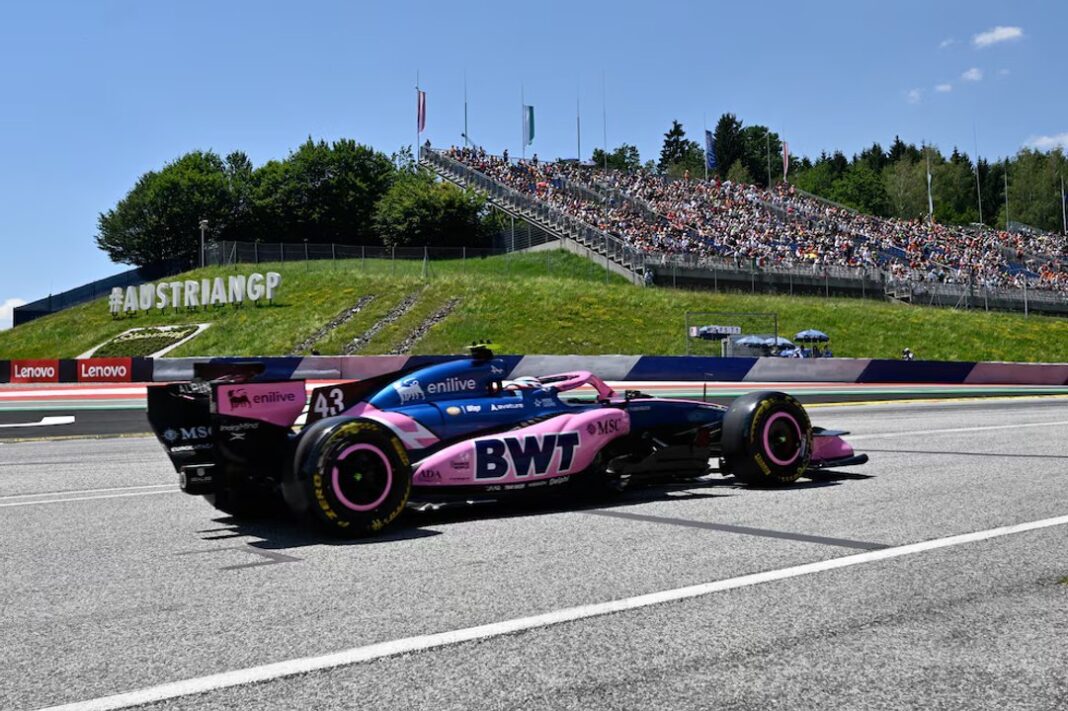 Franco Colapinto en el Gran Premio de Austria de Fórmula 1
