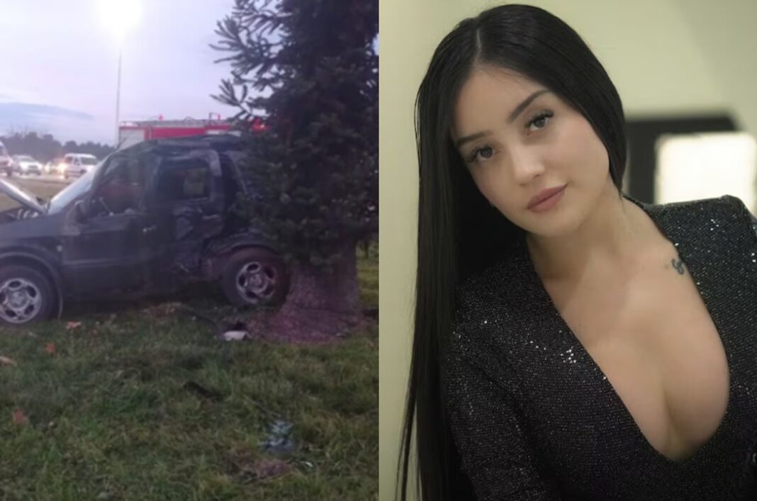 Autopista Riccheri con vehículos accidentados y personal policial trabajando en la escena
