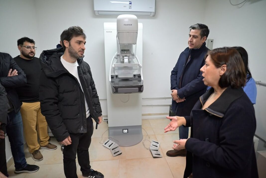 Mamógrafo instalado en el CAPS del barrio Laprida, Comodoro Rivadavia