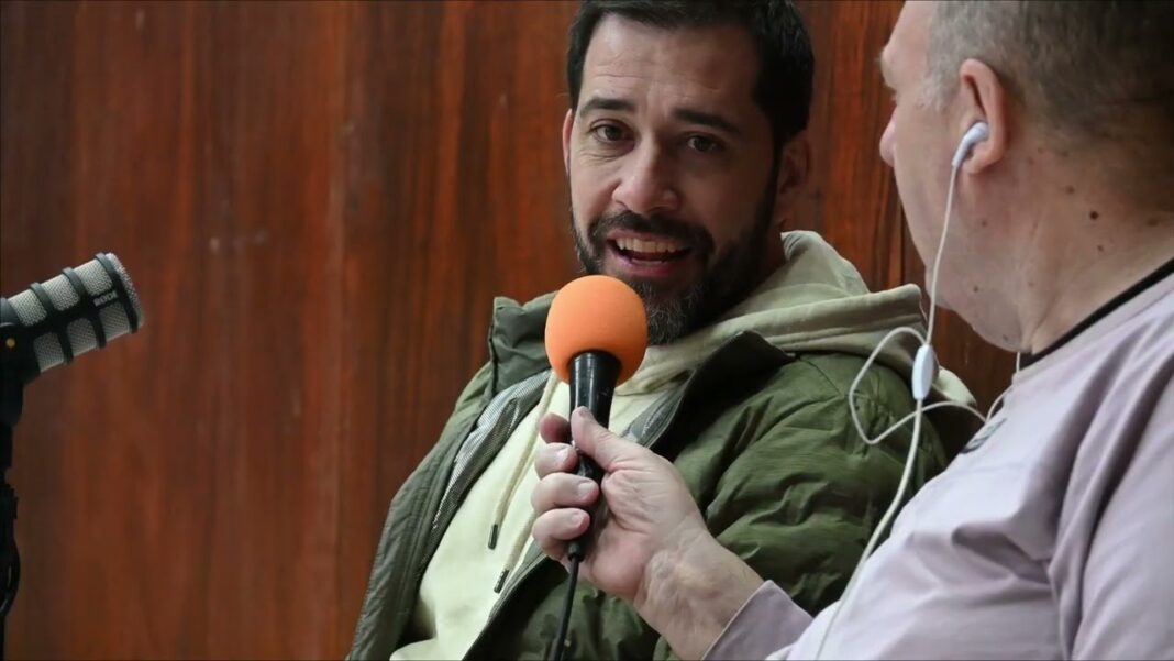 Pablo Ivanoff, presidente de Gimnasia, habla antes del partido final