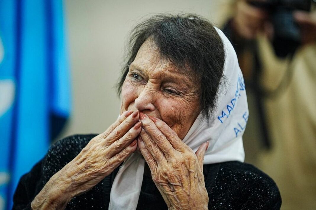 Taty Almeida, presidenta de Madres de Plaza de Mayo Línea Fundadora