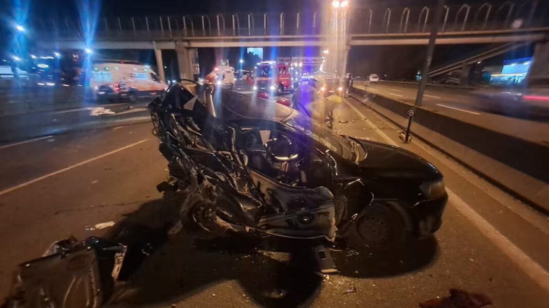 Autopista Panamericana a la altura de General Pacheco