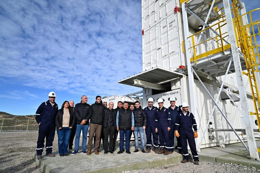 Instalaciones de PECOM en El Trébol, Chubut