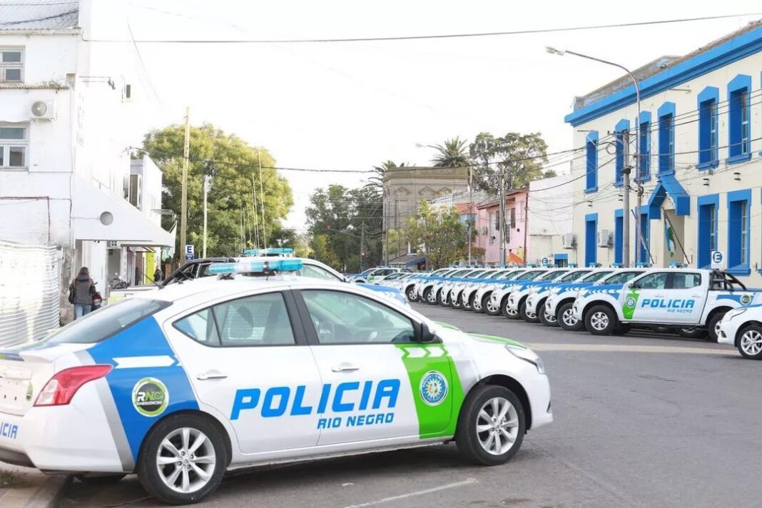 Imagen ilustrativa de una pelea en El Cóndor con presencia policial