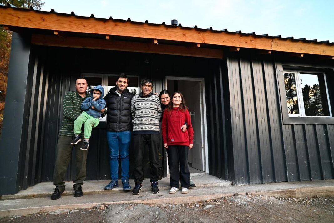 Viviendas finalizadas en El Hoyo, Chubut