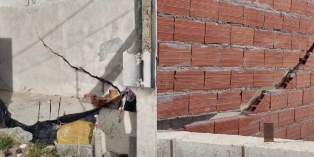 Viviendas del barrio Ara San Juan en Comodoro Rivadavia