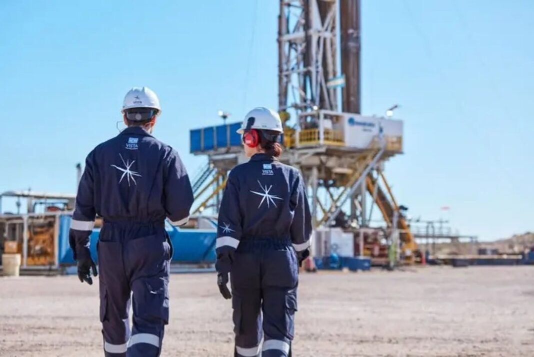 Instalaciones de Vista Energy en Vaca Muerta