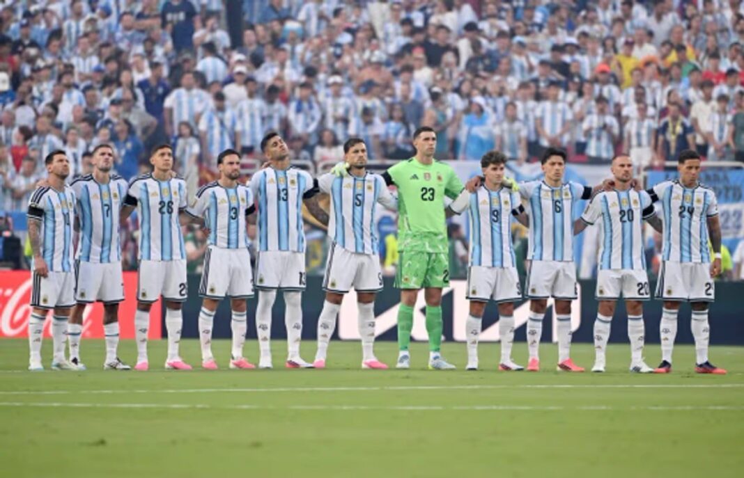 Estadio MetLife Stadium durante la final del Mundial 2026 entre Argentina y España