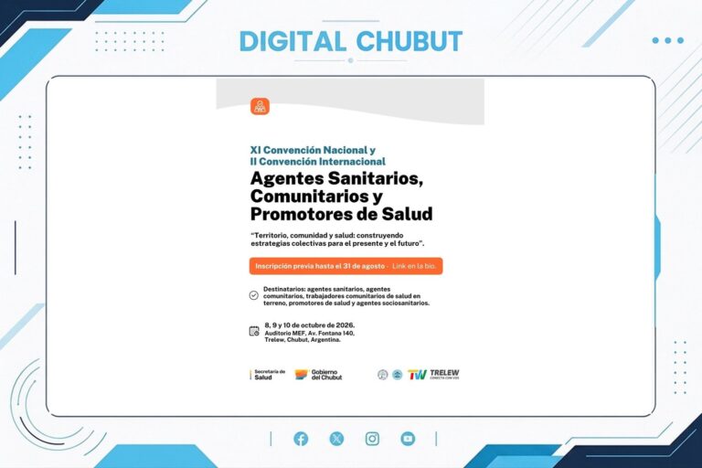 Convención Nacional e Internacional de Agentes Sanitarios en Trelew