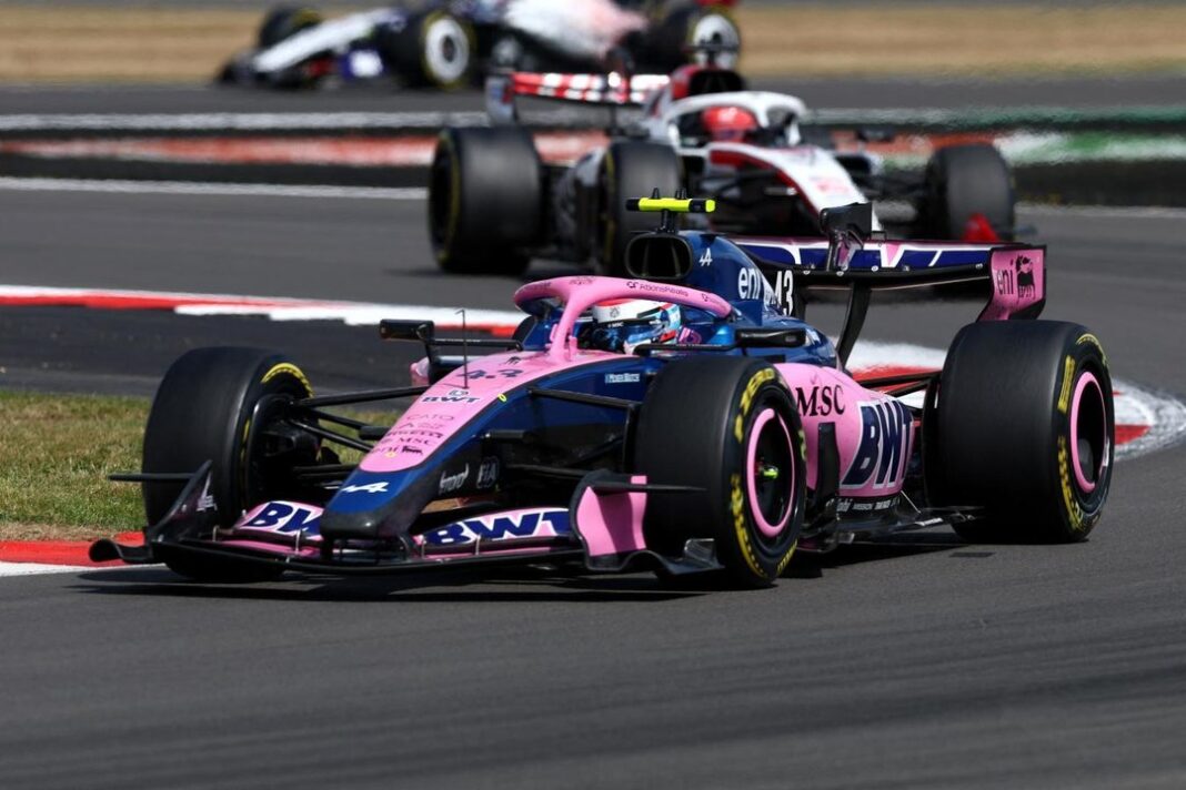Franco Colapinto en el circuito de Silverstone durante el Gran Premio de Gran Bretaña de Fórmula 1