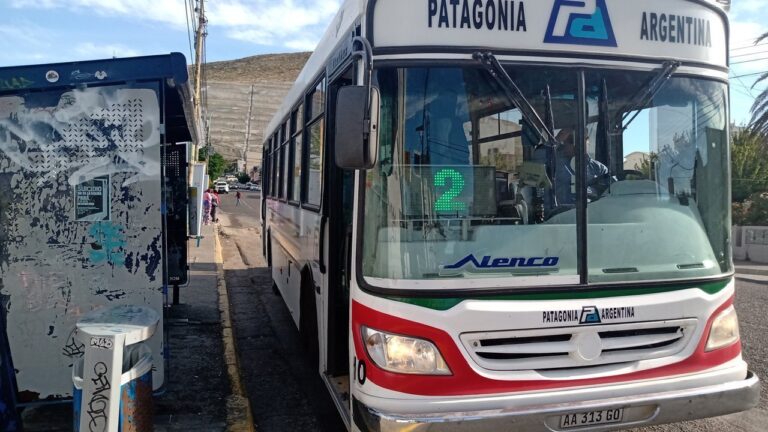 Colectivo urbano en Comodoro Rivadavia