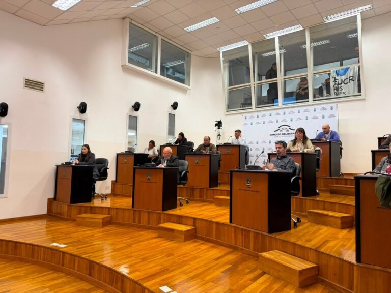 Sesión del Concejo Deliberante de Comodoro Rivadavia