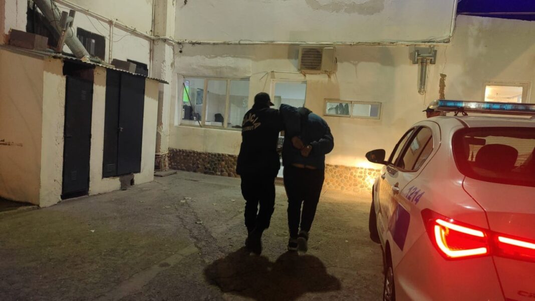 Vidrio roto de verdulería en Comodoro Rivadavia