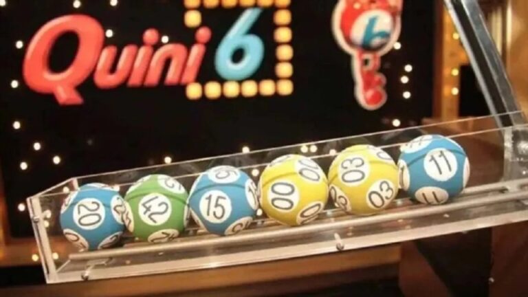 Boleto del Quini 6 ganador en Trelew