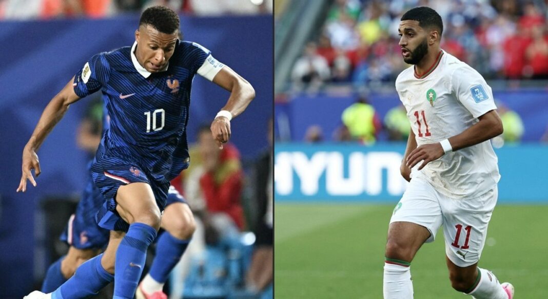 Estadio Gillette de Boston durante el partido Francia vs Marruecos por el Mundial 2026