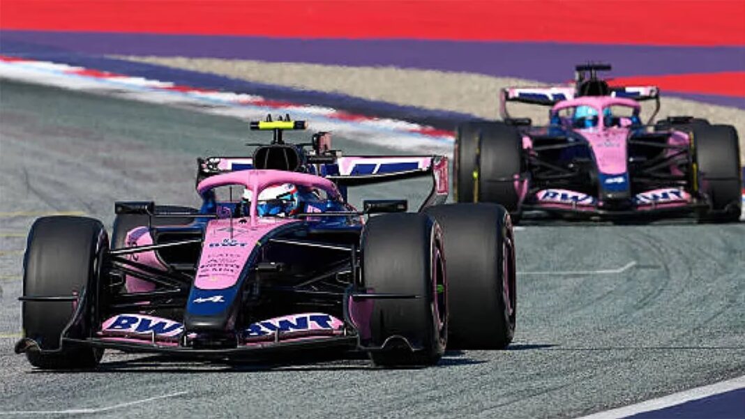 Franco Colapinto en el circuito de Silverstone durante la Sprint del GP de Gran Bretaña