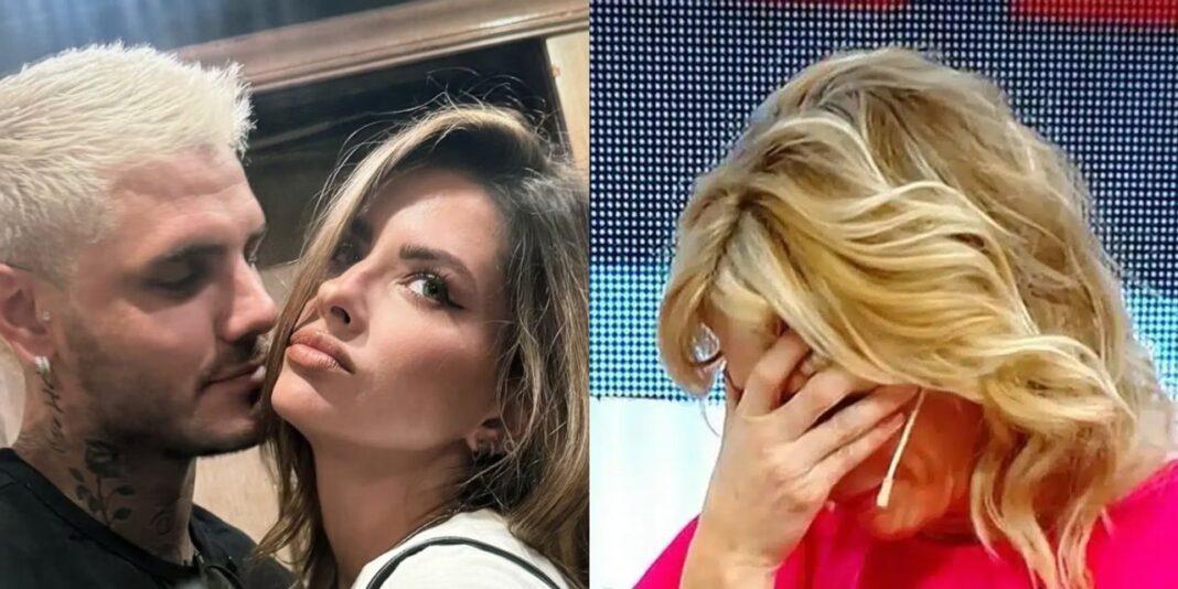 Mauro Icardi y Yanina Latorre en redes sociales