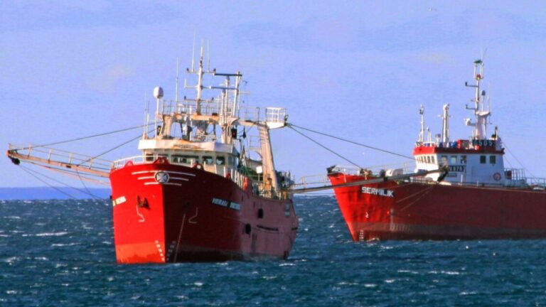 Planta pesquera en Chubut