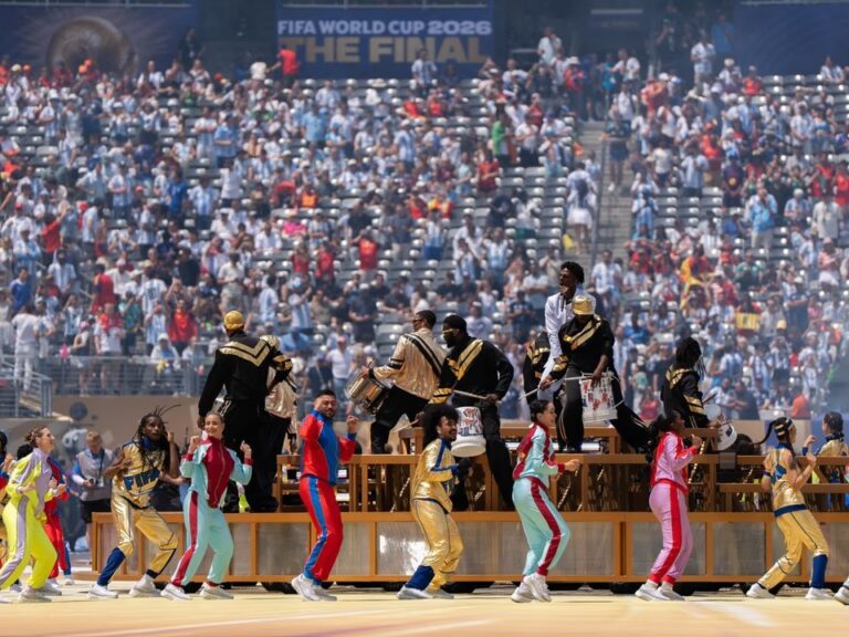 Ceremonia de clausura del Mundial 2026 en el MetLife Stadium de Nueva Jersey