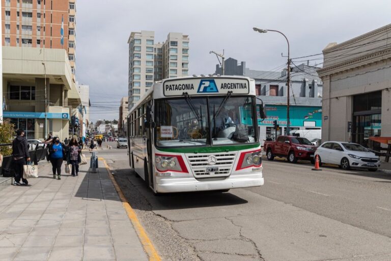Colectivo SolBus en Comodoro Rivadavia