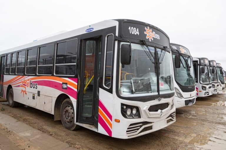 Colectivo de SolBus en Comodoro Rivadavia