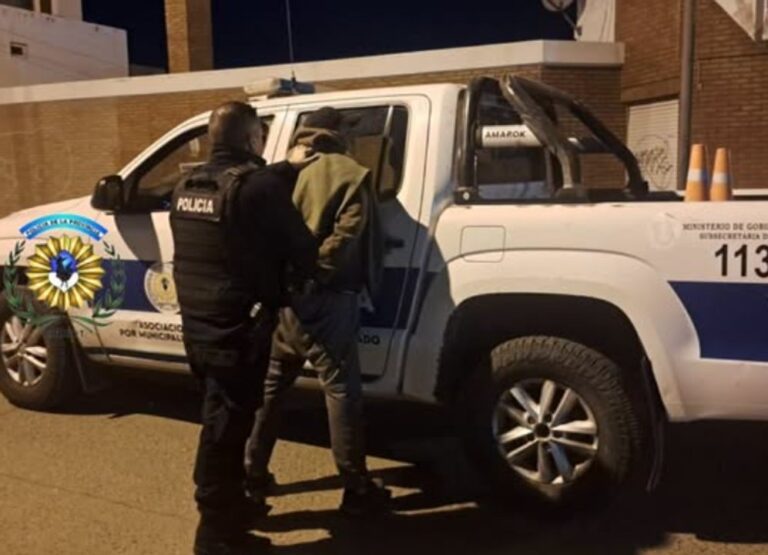 Policía de Chubut detiene a hombre en Comodoro Rivadavia