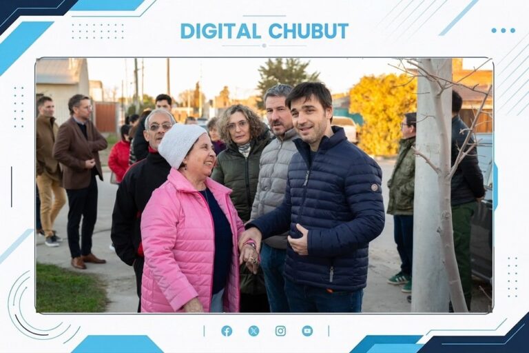 Presentación del proyecto de espacio público en el barrio Illia de Trelew