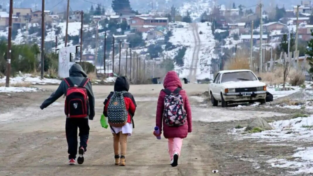 Alerta amarilla por nieve en Neuquén y Río Negro