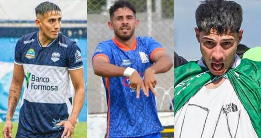Jugadores de la CAI de Comodoro Rivadavia entrenando