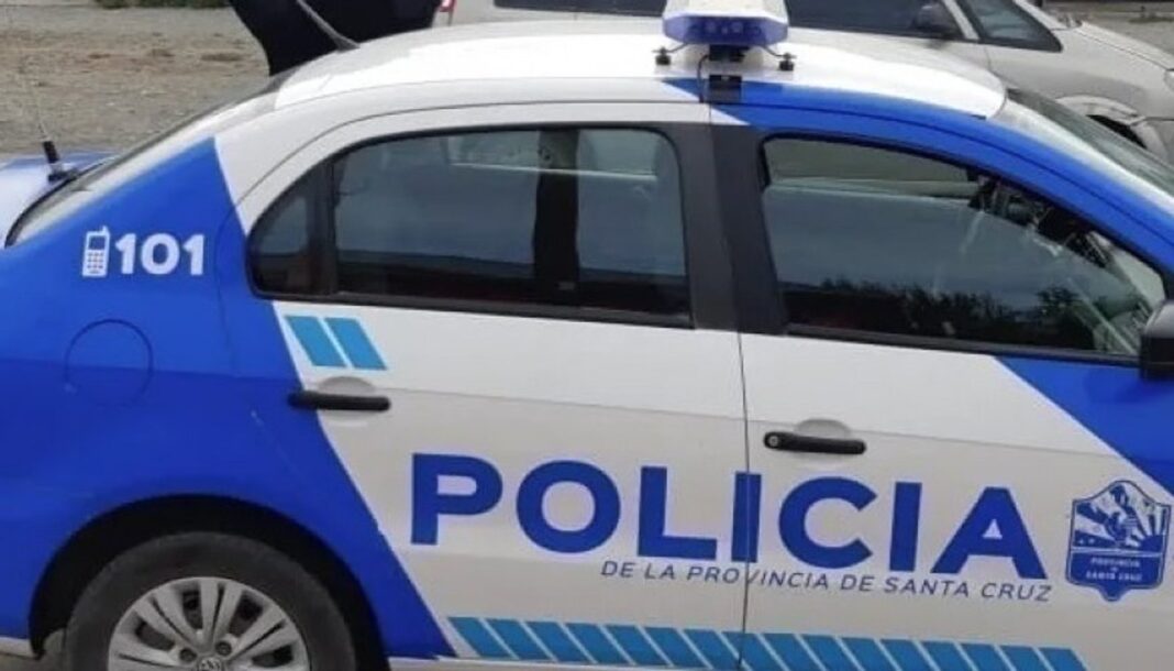 Vivienda en Caleta Olivia donde se encontró a un hombre sin vida