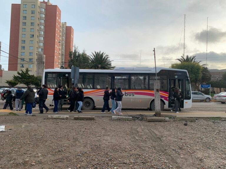Colectivo SolBus en Comodoro Rivadavia