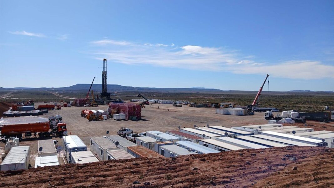 Yacimiento El Trapial operado por Chevron en Neuquén