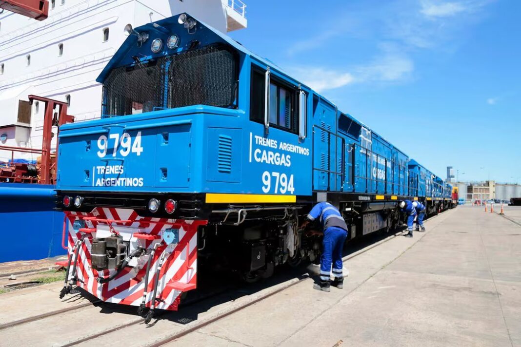 Tren de carga de Belgrano Cargas