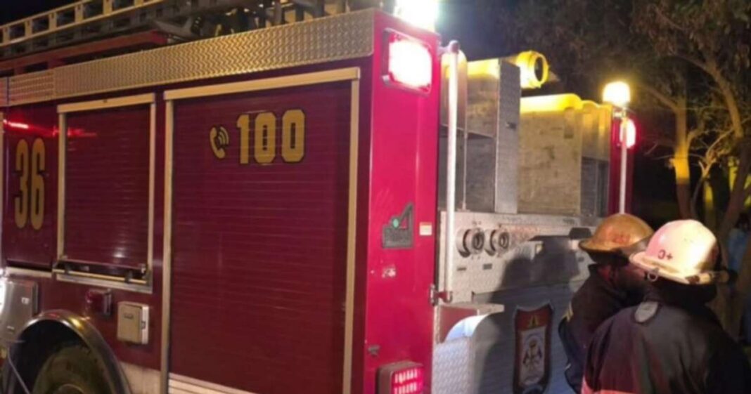 Incendio en vivienda de Centenario
