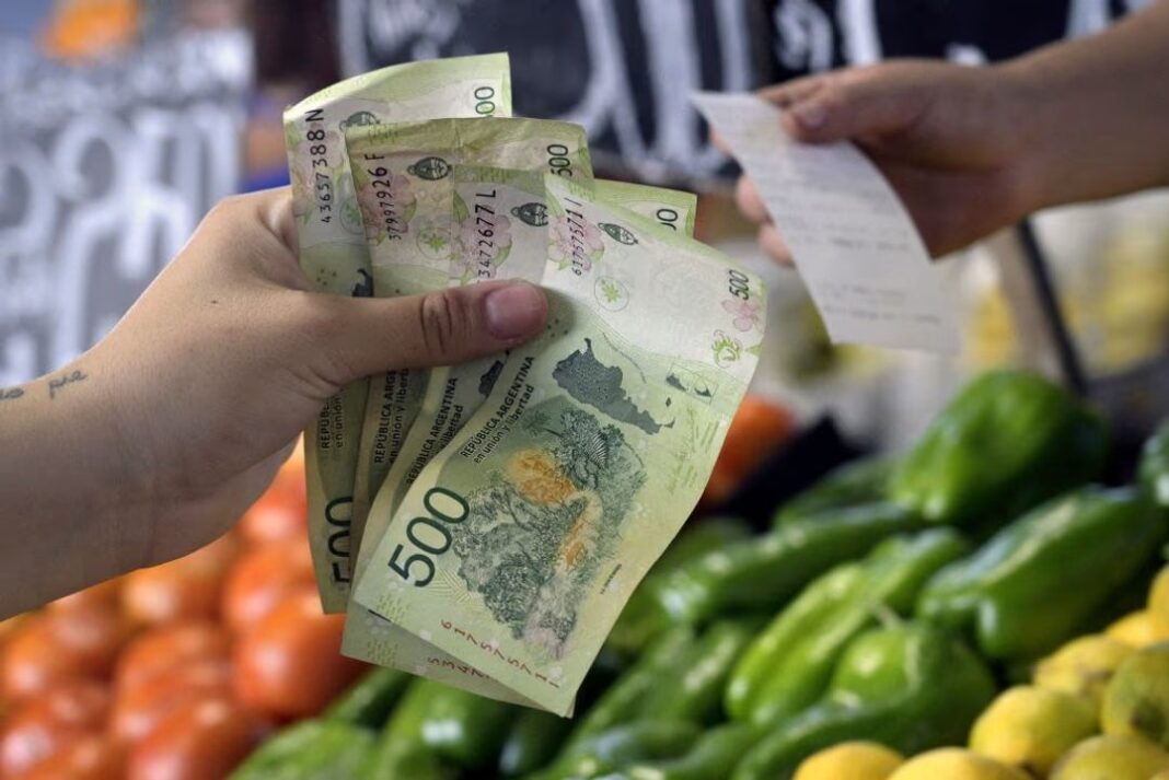 Gráfico de evolución de la inflación en Argentina