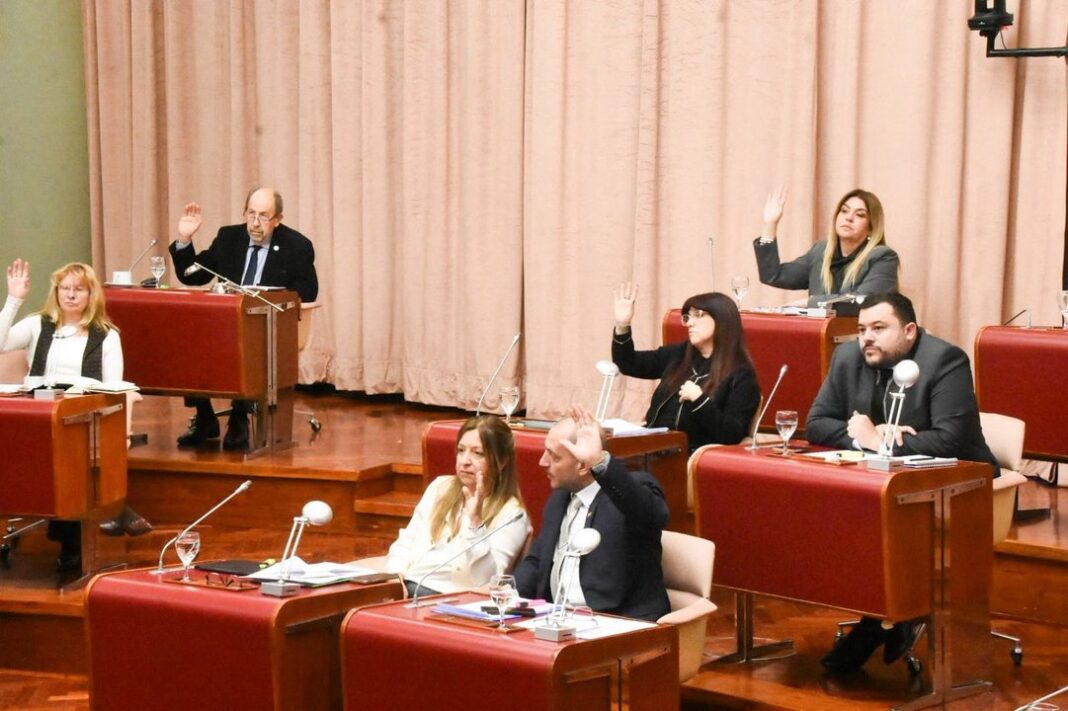 Sesión de la Legislatura de Chubut