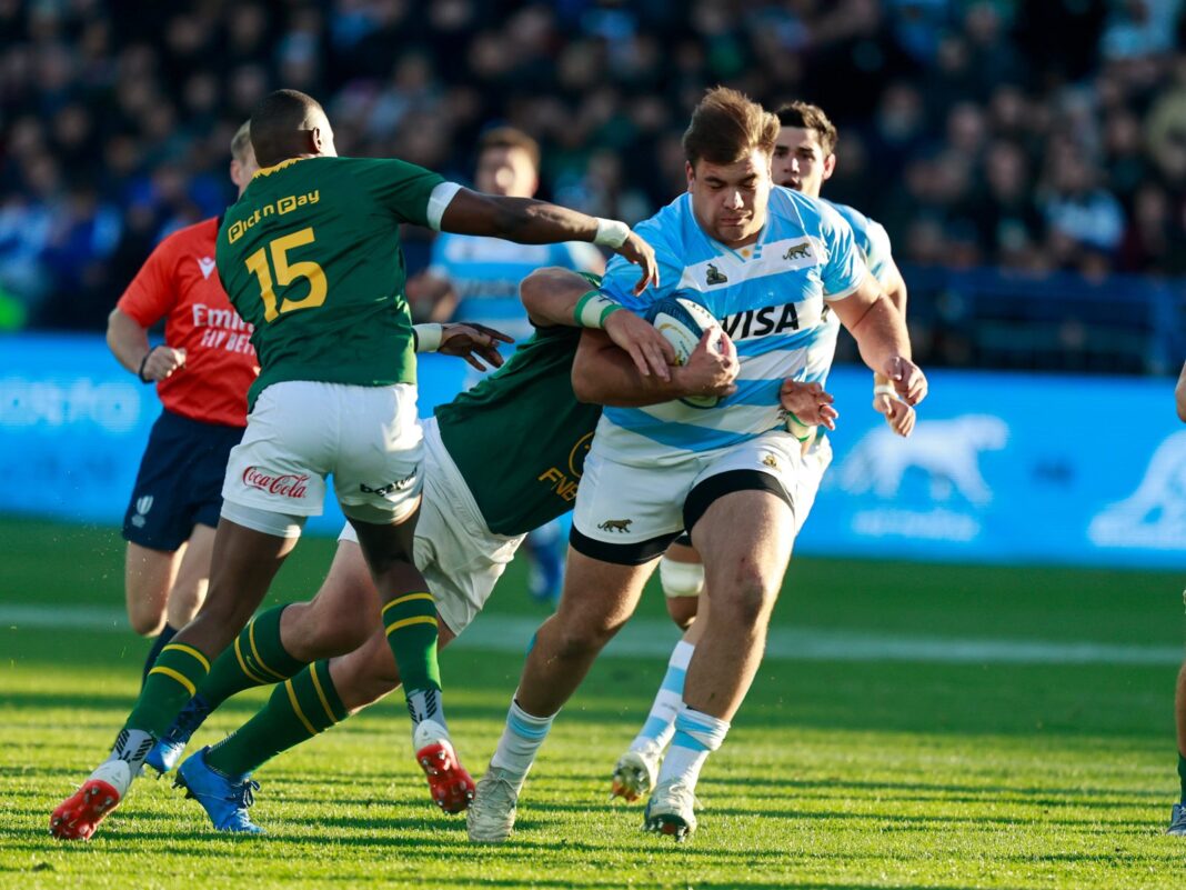 Los Pumas vs Australia test match en el estadio 23 de Agosto de Jujuy