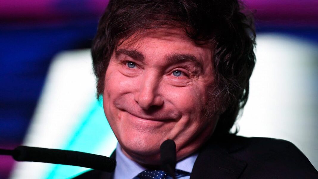 Javier Milei en entrevista